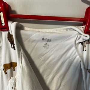 Kyte baby SleepSack size medium tog 1.0 cows